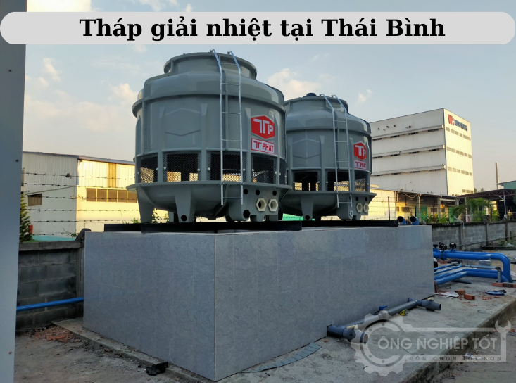 Tháp giải nhiệt tại Thái Bình